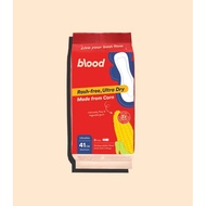 BLOOD SANITARY CORN PAD 41CM {8'S}