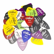 Alice Acoustic Guitar Picks 0.58 Mm 50 PCS A011A Multi Color