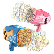 132 Hole Bubble Machine Gatling Bazooka Electric Bubble Gun Children's Toys Electric