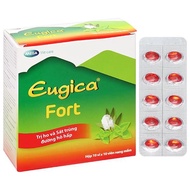 Eugica Fort điều trị các chứng ho, đau họng, sổ mũi