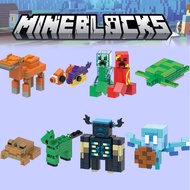 lego brick lego block My World Boys mengumpulkan blok bangunan teka-teki pihak ketiga, model lelaki 