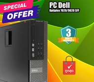 Dell OptiPlex 7020/9020 SFF คอมพิวเตอร์แบบตั้งโต๊ะ CPU i7-4770 NO Ram NO HDD มีประกัน