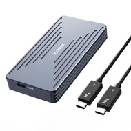 Inateck 40Gbps M.2 NVMe SSD Enclosure, Aluminum Hard Drive Enclosure, USB 4.0/Thunderbolt 4, Tool-Fr