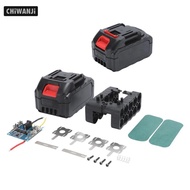 CHiWANji LI Ion Battery Case Box for 21V 10 Core Professional Protection Cover Maintenance Replaceme