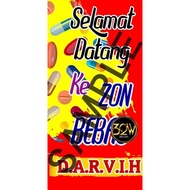 BANNER/PPDa/SUDUT PPDa/BANNER SEKOLAH/BANNER MURAH/SEKOLAH