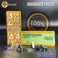 Mitsubishi INSERT Tngg Inserts160402r-F TNGG160404R-F TNGG160404L-F NX2525 Genuine 1