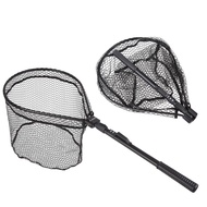 81x44cm Portable Foldable Net Aluminum Alloy Fast Folding Fly Fishing Hand Net Nylon Lightweight Lan