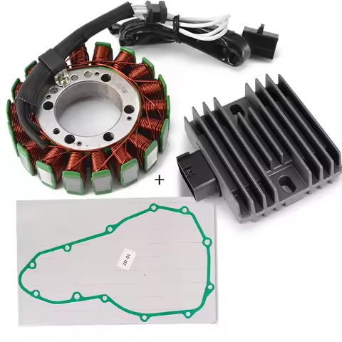 Stator Coil + Regulator rectifier Gasket For Kawasaki ER400 ER4N ER650 ER6N Versys 650 KLE650 Ninja 