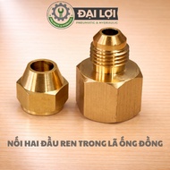 6mm/8mm/10mm/12mm Copper Pipe Internal Thread - Internal Thread Copper Pipe Brass Connector, Durable