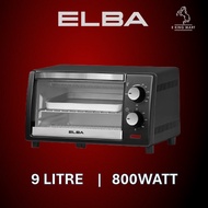 Elba Oven Toaster 9L EOT-D0989(BK) Infrared heaters Temperature control from 100-250°C Pembakar Roti