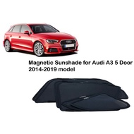 Audi A3 Hatchback Magnetic Sunshades 2014-2019 - 6pcs set