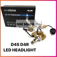 D4R D4S 6500K AUTO FOCUS LED HEADLIGHT HEADLAMP BULB(PAIR)