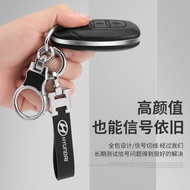 Hyundai Key Cover Name Pattern Sonata 9/8 Leading ix25 Langdong ix35 Car Genuine Leather Key Case Hi