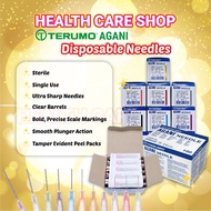 Terumo AGANI Disposable Needle 18G/ 20G/ 21G/ 22G/ 23G/ 24G/ 25G/ 26G/ 27G/ 30G /100pcs per box