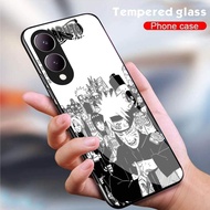 (KD-50) Softcase Glossy Glass Vivo Y17S Latest Handphone Case - Handphone Protector - Cellphone Accessories - Handphone Case - Glas