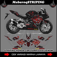 Honda Cbr 250Rr K64 Venom Edition Striping Sticker - Cbr 250rr Motorcycle Sticker Cbr250rr Decal Sti