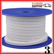 Teflon Braided Gland Packing Square Pure PTFE Packing 3.2mm 4.8mm 5.5mm 6.4mm 8mm 9.5mm 10mm 11mm 12