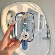 EasyCard Access Control Bus Work ID MRT Card Holder Double-Sided Transparent Hard Shell Gift MRT Car