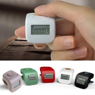 SC Digital Rechargeable 6 Digit Counter Buddha beads Prayer Clicker 6 channel LCD Finger Ring Hand T