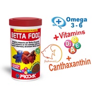 Prodac Betta Food for Betta Ikan Laga Fish Pellet Fish Food 40g