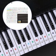 [Devoko] Piano Keyboard Stickers Piano Practice Learning Removable Keyboard Letters Piano