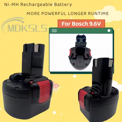 BAT048 9.6V 12800mAh Battery Replacement For Bosch BAT048 BAT100 BAT119 2607335272 2607335461 GSR 9.