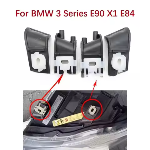 4 Pcs /Headlight Repair Kit Bracket For BMW X1 For E84 2010-2015 E90 2004-2012 Car Light Mounting Fi