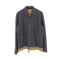 [มือสอง] เสื้อแจ็คเก็ตทรงหลวมมีปก Giorgio Armani GIORGIO ARMANI 1WGOB05R T02P2 ทำจากผ้าขนสัตว์เทียม 