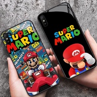 YS-27 Super Mario HD Glass Casing for Xiaomi Redmi 9A 9i 7 14C 14R A4 A3 Note 7 poco C75 Pro
