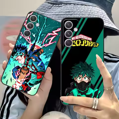 My Hero Academia Izuku Deku Phone Case for Samsung Galaxy S25 S24 S23 S22 S21 S20 Note20 Plus FE Ult