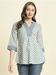 100% ORIGINAL READY STOCK Kurti Women Indian New Design Kurtis Cotton Kurti Top Traditional Long Sho