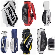 { 𝗠𝗔𝗟𝗔𝗬𝗦𝗜𝗔 𝗥𝗘𝗔𝗗𝗬 𝗦𝗧𝗢𝗖𝗞 } PING Golf Bag PU Leather / Club Bag / Waterproof PU Leather