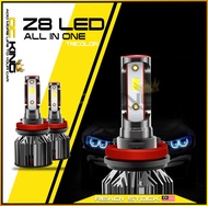 3 COLOUR Z8 40w 5800LM Car LED Headlights H4 / H11 / H3 / H1 / H7 / 9006 / 9005 C6 HID Car Headlamp 