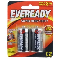 Eveready Battery C2 Super Heavy Duty 1235BP2
