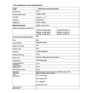 9PCS 100 Degree Camera Module 1MP OV9732 1280x720 30fps USB Camera Module Drive Free for WinXP/7/8/1