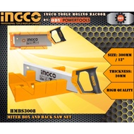 Mitre Box And Back Saw Set (Ingco Brand) ~ ODV POWERTOOLS