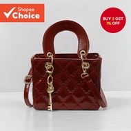 Women Elegant Metal Buckle Small Shoulder Bag  LFA94118