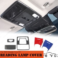For 2022 Honda Civic FE Reading Lamp Cover 11th Civic Front Camera Cover Carbon Fiber Pattern Interi