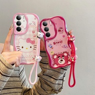 Casing Realme   C75 / C75X / 14X    Magic Kuromi/Cake Dingdang/Rainbow Bunny/Doughnut Bread Bear/Des