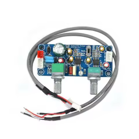 Low Pass Filter Bass Subwoofer Pre-AMP Amplifier Board DC 9-32V Mono/Dual Channel Preamplifier with 