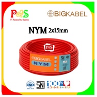 Kabel Listrik NYM 2 x 1.5mm BIG KABEL (Meteran/Roll)
