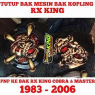 Tutup bak mesin rx king cover bak kopling rxking custom tengkorak timbul