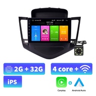 Acodo 2Din Android 12 9inch Carplay Car Radio for Chevrolet Cruze 2008-2015 Video Multimedia Player Autorido WiFi GPS Navigaion Stereo 2din Audio Speaker Android Auto Carplay Wireless Head Unit