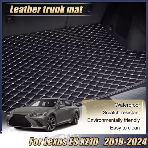 Trunk Pads For Lexus ES XZ10 MK7 350 300h 2019~2024 Waterproof Protective Liner Cargo Area Floor Tra