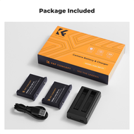 K&F Insta 360 X4 Battery 2350mAh 2 batteries +1 charger