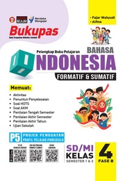 Bukupas Bahasa Indonesia SD/MI Kelas 4 Fase B