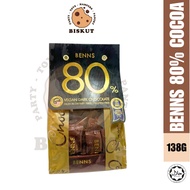 BENNS - 70% Cacao | 80% Cacao | 99.9 Cacao (138G)