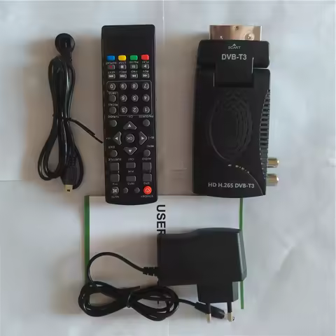 2025 DVB-T2 H.265 Digital TV Receiver Spain TDT HD Terrestrial TV Decoder EPG Set Top Box Youtube wi