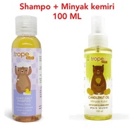 Tropee Bebe minyak kemiri + shampo kemiri anak murah / minyak kemiri