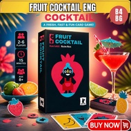 Board game Fruit Cocktail English version 2 to 6 players B4KIDS